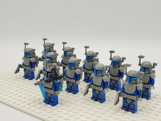 Space War Theme Pre Vizsla Death Watch Mandalorian Block Figures Set of 11pcs