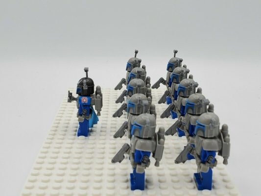 Space War Theme Pre Vizsla Death Watch Mandalorian Block Figures Set of 11pcs