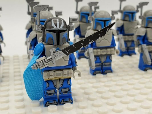 Space War Theme Pre Vizsla Death Watch Mandalorian Block Figures Set of 11pcs