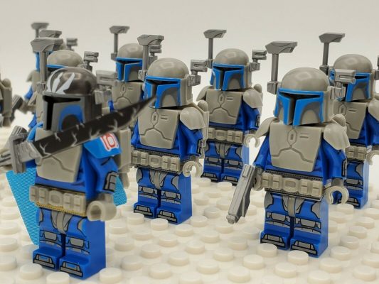 Space War Theme Pre Vizsla Death Watch Mandalorian Block Figures Set of 11pcs