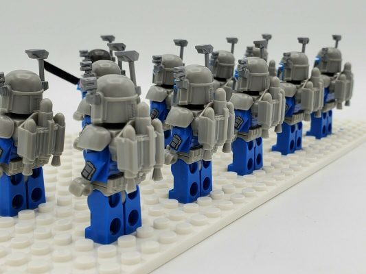 Space War Theme Pre Vizsla Death Watch Mandalorian Block Figures Set of 11pcs
