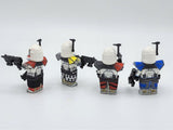 Space War Theme Rancor Battalion ARC Troopers Block Figures Set of 4pcs