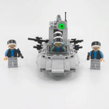 Space War Theme Rebel Alliance Block Figures and Scout Speeder Set