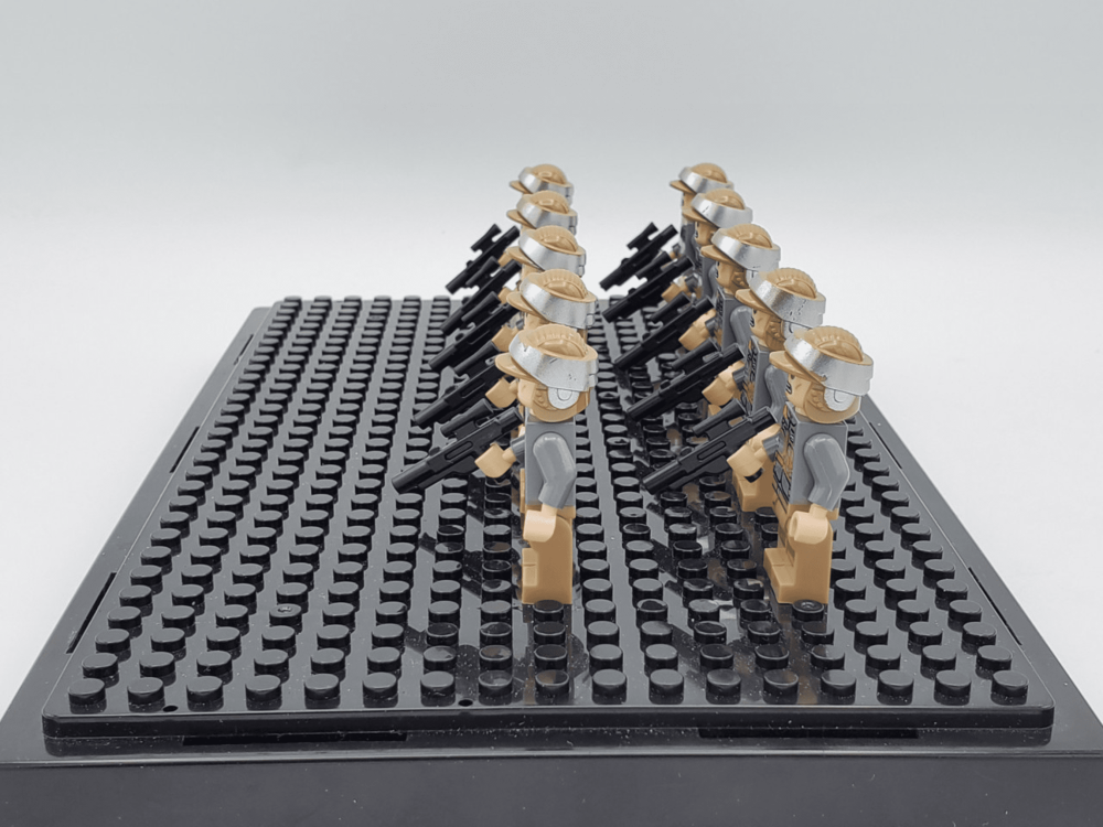 Space War Theme Rebel Alliance Troopers Block Figures Set