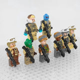 Space War Theme Rebel Troopers Block Figures Set of Bpcs