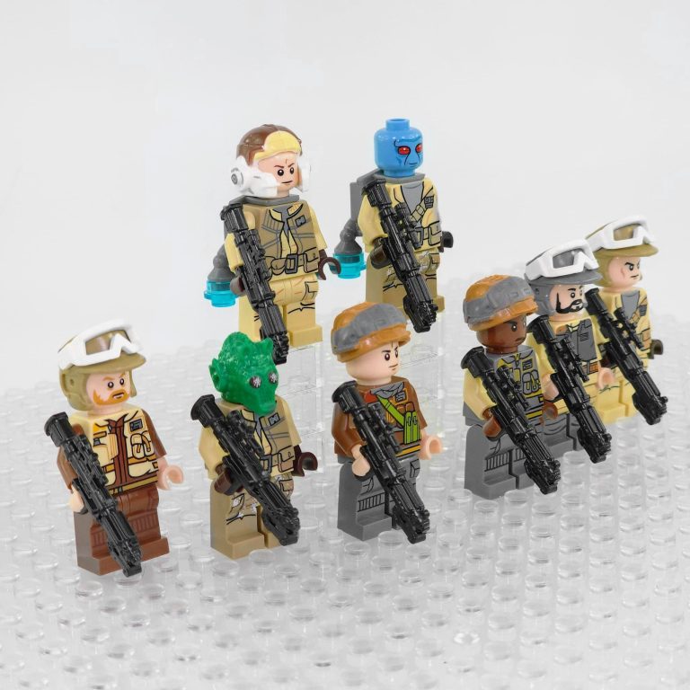 Space War Theme Rebel Troopers Block Figures Set of Bpcs
