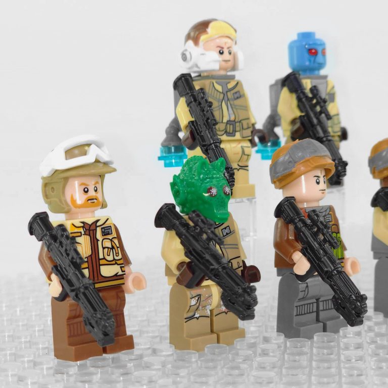 Space War Theme Rebel Troopers Block Figures Set of Bpcs