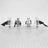 Space War Theme Rebublic Clone Commandos White Squad Block Figures Set of 10pcs