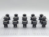 Space War Theme Republic Clone Commandos Night Ops Omega Squad Block Figures