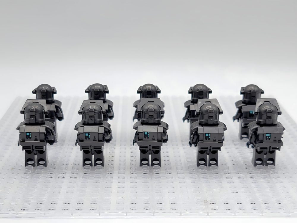 Space War Theme Republic Clone Commandos Night Ops Omega Squad Block Figures
