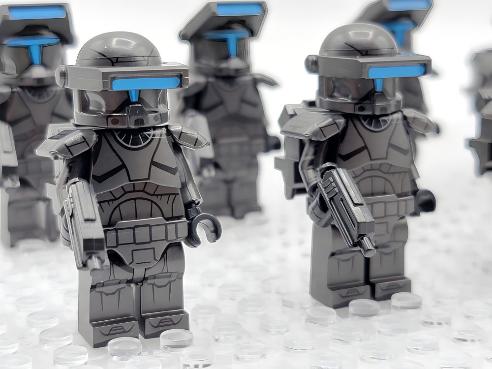 Space War Theme Republic Clone Commandos Night Ops Omega Squad Block Figures