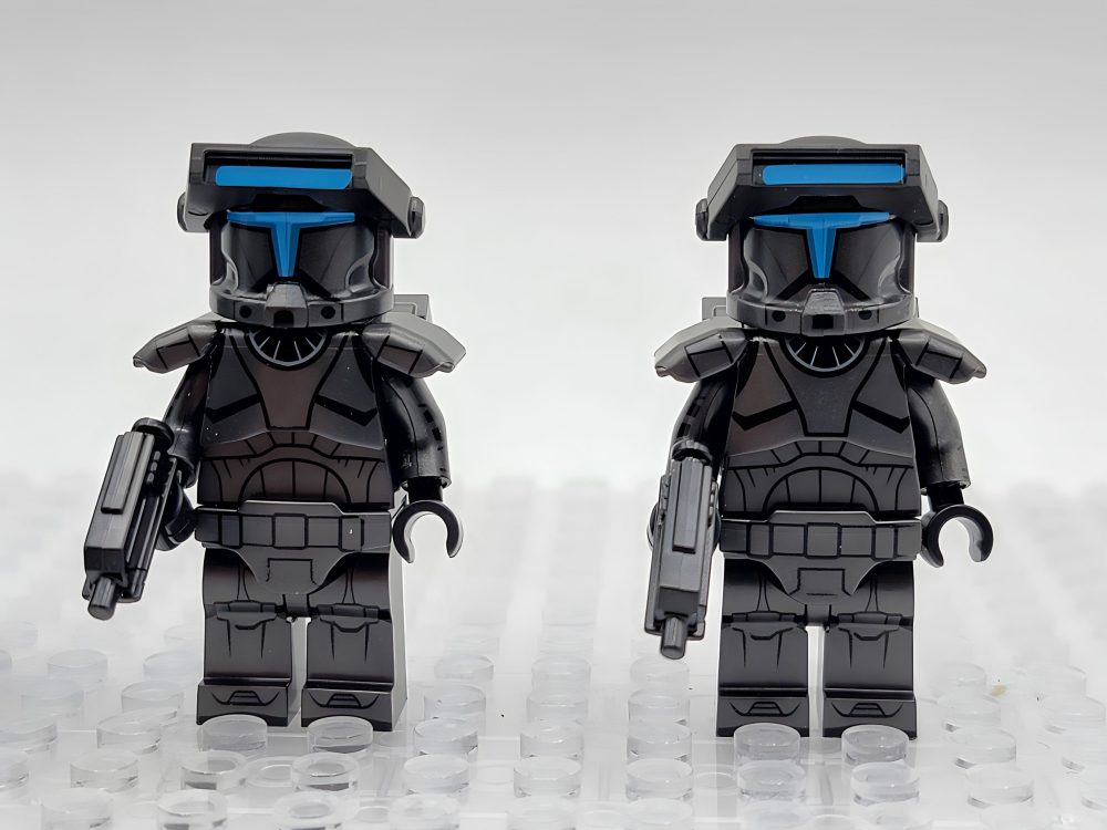 Space War Theme Republic Clone Commandos Night Ops Omega Squad Block Figures