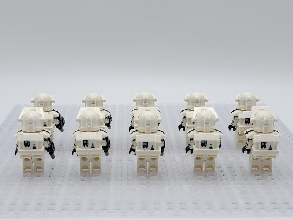 Space War Theme Republic Clone Commandos Alpha Squad Block Figures