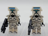 Space War Theme Republic Clone Commandos Alpha Squad Block Figures