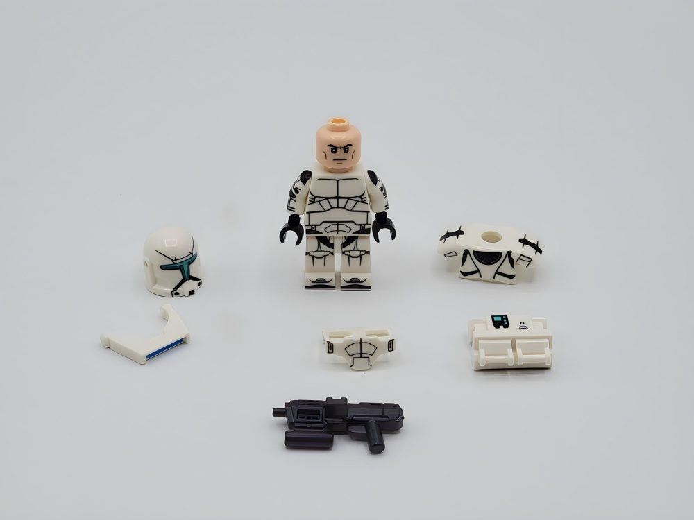 Space War Theme Republic Clone Commandos Alpha Squad Block Figures