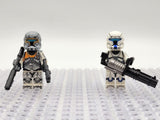 Star Wars Republic Clone Commandos Boss Sev Scorch Minifigure Set