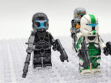 Star Wars Republic Clone Commandos Boss Sev Scorch Minifigure Set