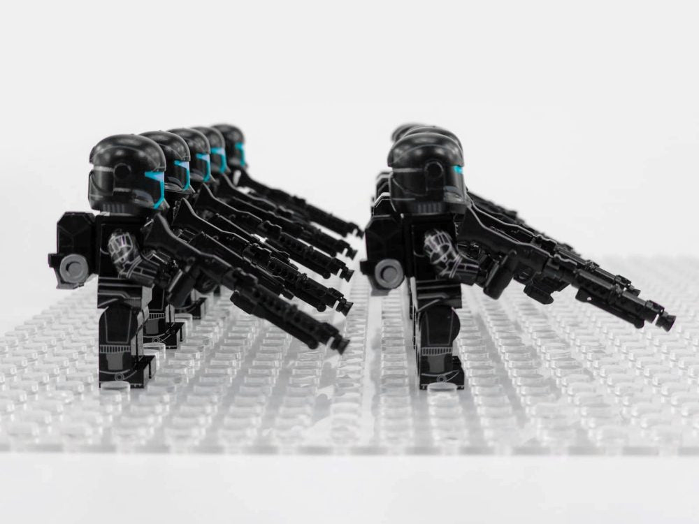 Space War Theme Republic Clone Commandos Omega Squad Block Figures Set