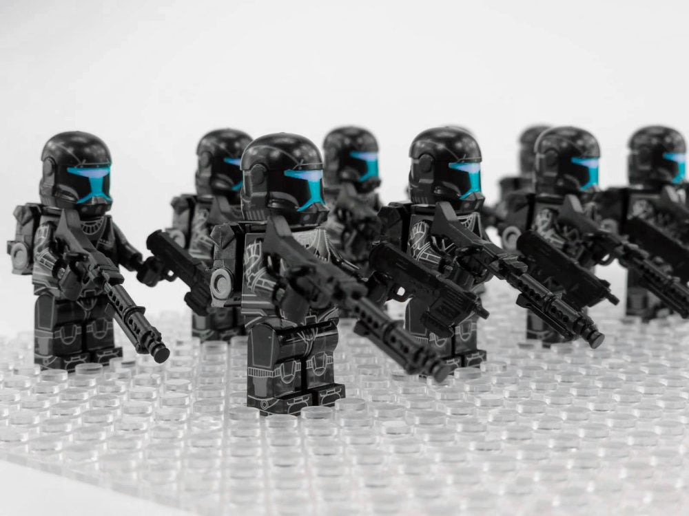 Space War Theme Republic Clone Commandos Omega Squad Block Figures Set