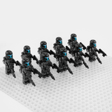 Space War Theme Republic Clone Commandos Omega Squad Block Figures Set