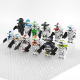 Space War Theme Republic Commandos Block Figures Set