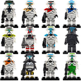 Space War Theme Republic Commandos Block Figures Set