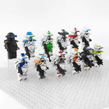 Space War Theme Republic Commandos Block Figures Set