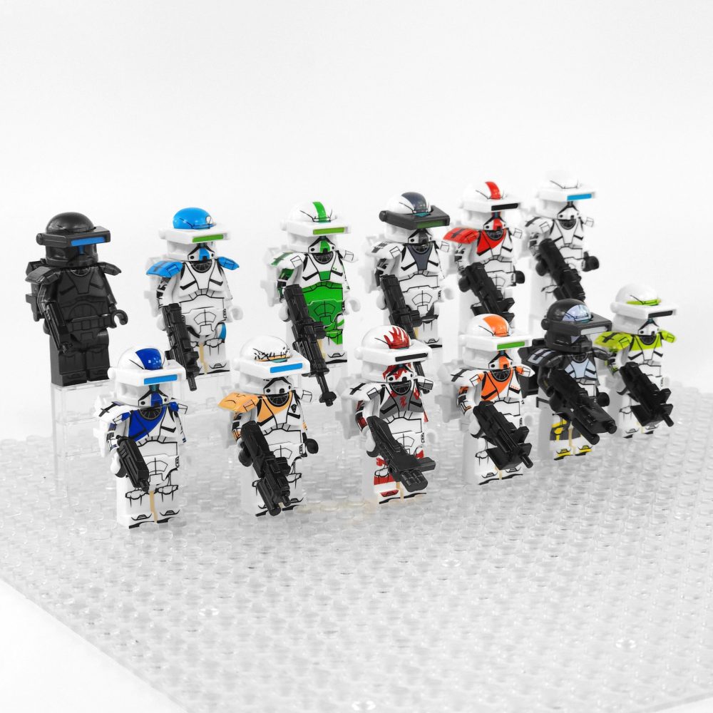 Space War Theme Republic Commandos Block Figures Set