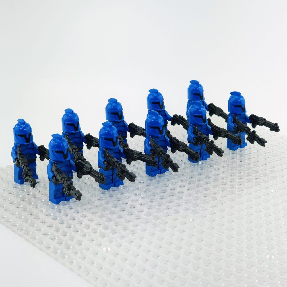 Space War Theme Senate Commandos Block Figures Set of 10pcs