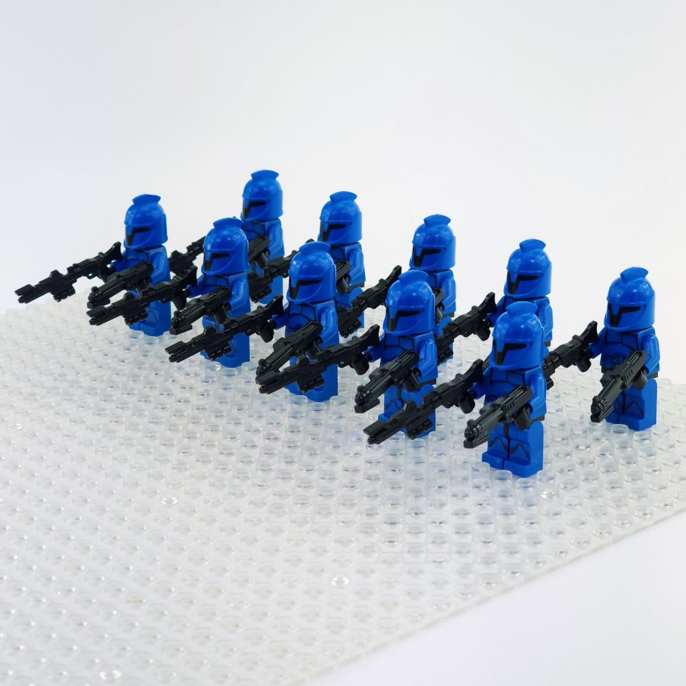 Space War Theme Senate Commandos Block Figures Set of 10pcs