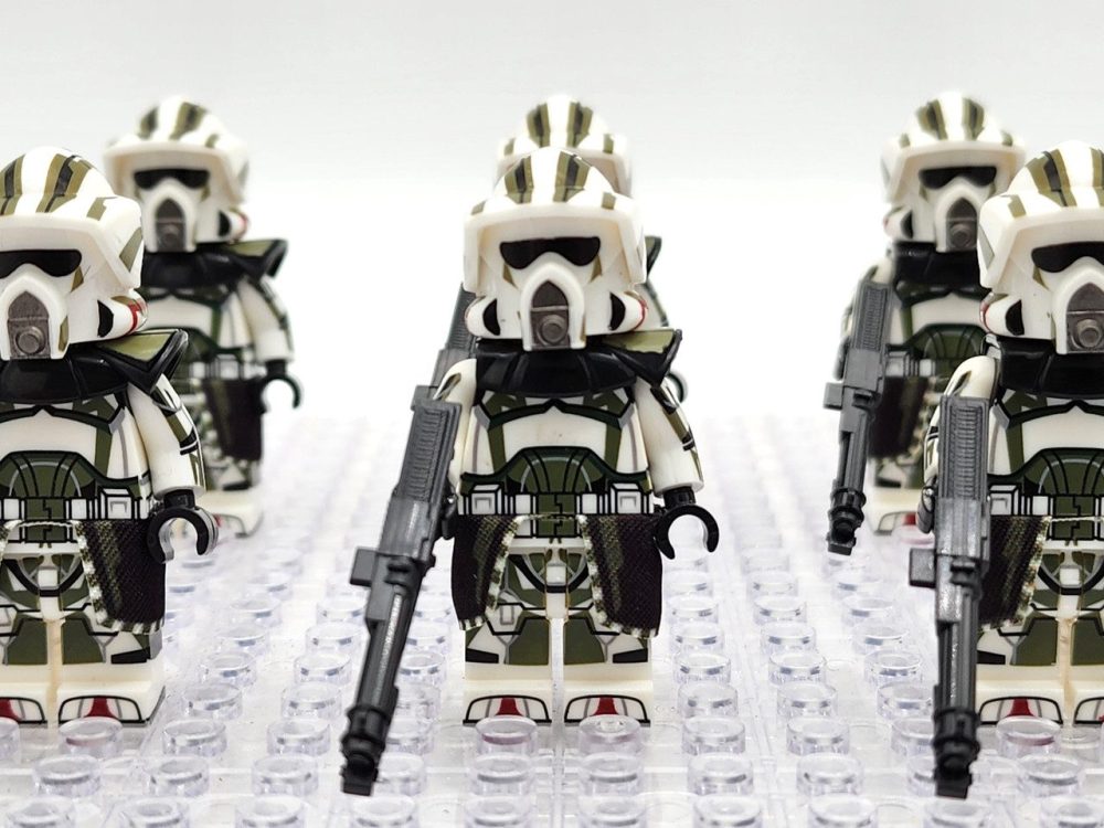Space War Theme Trauma’s Unit Arc Arf Clone Troopers Block Figures Set of 10pcs