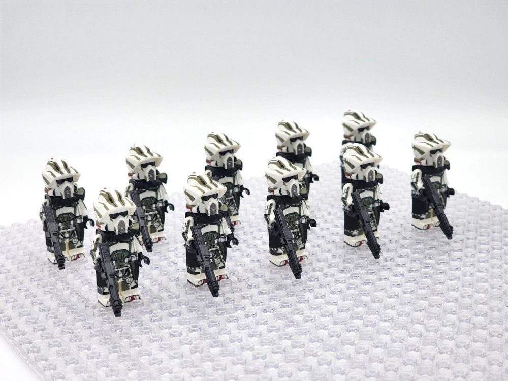 Space War Theme Trauma’s Unit Arc Arf Clone Troopers Block Figures Set of 10pcs