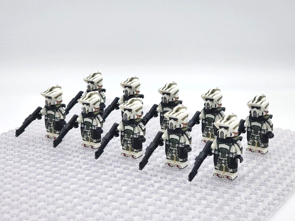 Space War Theme Trauma’s Unit Arc Arf Clone Troopers Block Figures Set of 10pcs