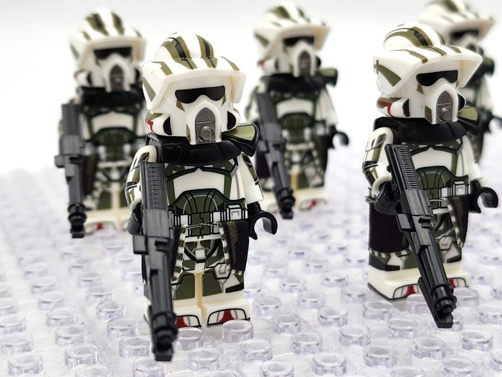 Space War Theme Trauma’s Unit Arc Arf Clone Troopers Block Figures Set of 10pcs