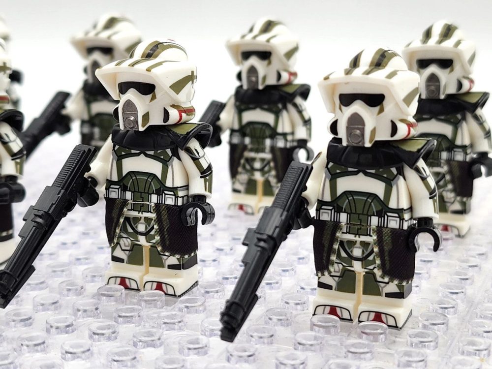Space War Theme Trauma’s Unit Arc Arf Clone Troopers Block Figures Set of 10pcs