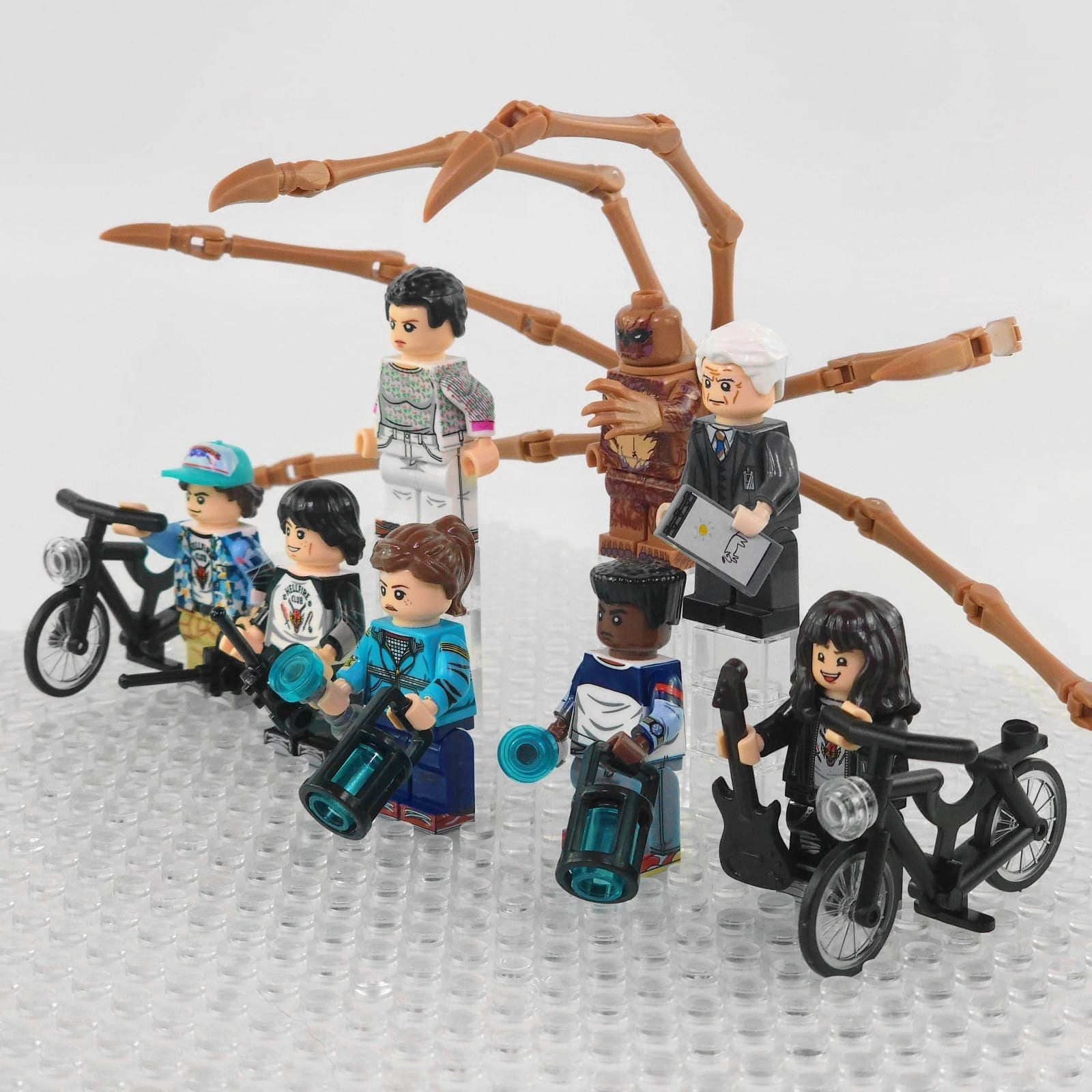 Stranger Things TV Show Block Figures Set of 8pcs Top1