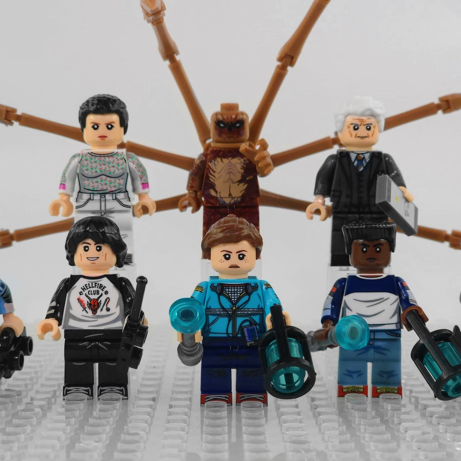 Stranger Things TV Show Block Figures Set of 8pcs Top1