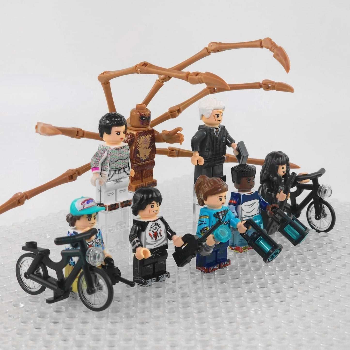 Stranger Things TV Show Block Figures Set of 8pcs Top1