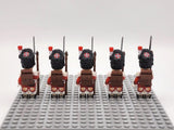 Swiss Grenadier Block Figures Set of 5pcs