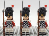 Swiss Grenadier Block Figures Set of 5pcs