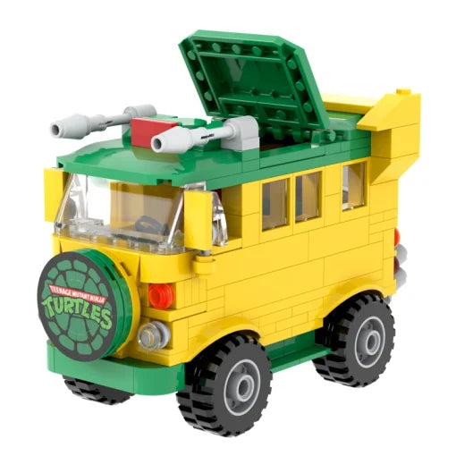 Teenage Mutant Ninja Turtle  Pizza Van MOC Building Set (290pcs)