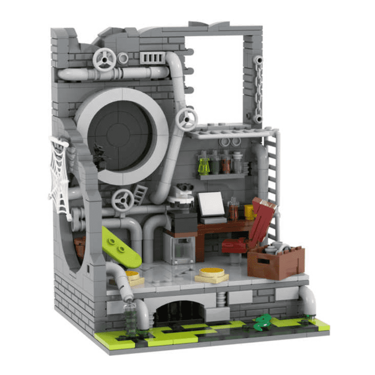 Teenage Mutant Ninja Turtles Sewer Lair MOC Set