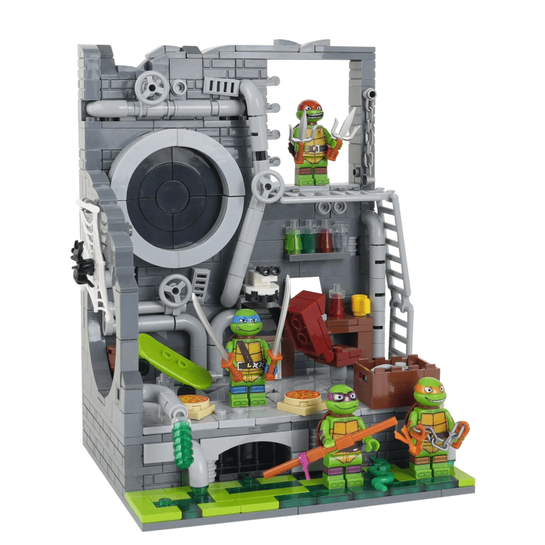 Teenage Mutant Ninja Turtles Sewer Lair MOC Set