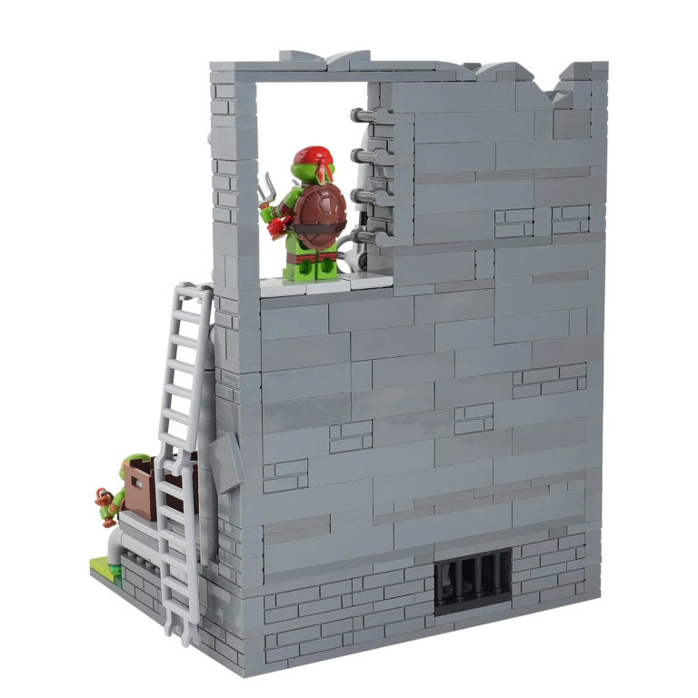 Teenage Mutant Ninja Turtles Sewer Lair MOC Set
