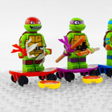 Teenage Mutant Ninja Turtles Block Figures Set of 4pcs
