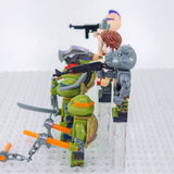 Teenage Mutant Ninja Turtles Block Figures Set of 8pcs