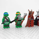 Teenage Mutant Ninja Turtles Splinter Shredder Block Figures Set