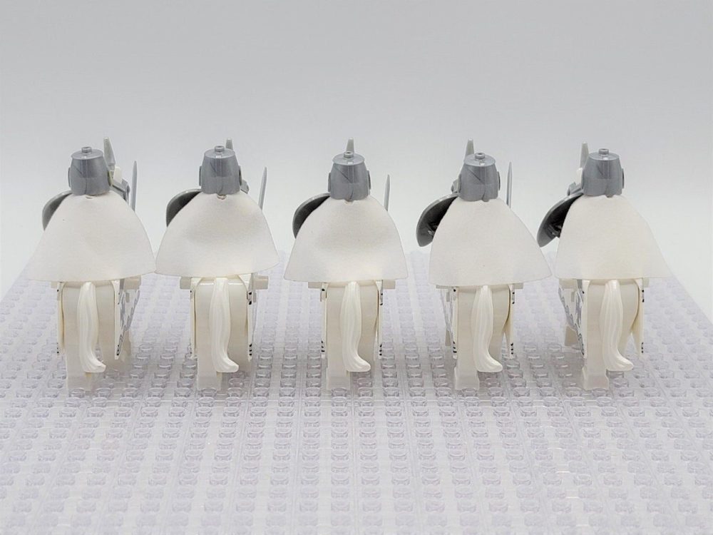 Teutonic Knight Riders Block Figures Set