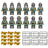 The Dauphin Charles V French Castle Knights Block Figures Set of 12pcs