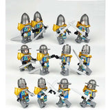 The Dauphin Charles V French Castle Knights Block Figures Set of 12pcs